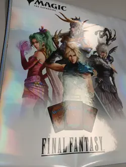 Magic The Gathering Final Fantasy Holo Foil Promotional Poster - Image 1