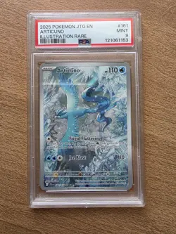 Articuno 161/159 Illustration Rare Jtg En-journey Together Pokemon PSA 9 - Image 1