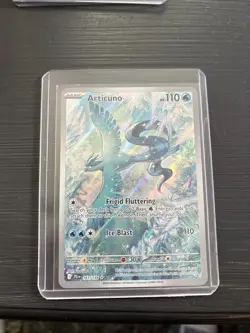 2025 Pokemon Journey Together 161/159 Articuno Illustration Rare - NM - Image 1