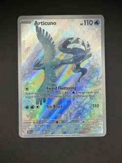 Pokemon TCG: Journey Together (161/159) Articuno Illustration Rare (NM) - Image 3