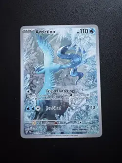 Pokemon TCG Articuno 161/159 Journey Together Illustration Rare Card (English) - Image 1