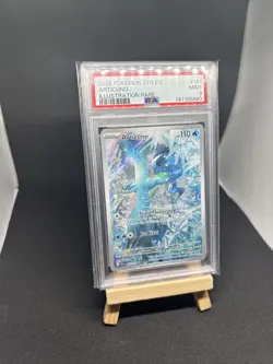 Pokemon TCG Journey Together Articuno Card 161/159 Illustration Rare, PSA 9 - Image 3