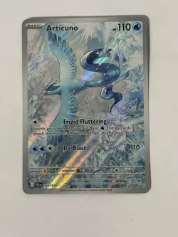 Pokemon TCG: Journey Together (161/159) Articuno Illustration Rare (NM) - Image 1