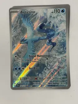 Pokemon TCG: Journey Together (161/159) Articuno Illustration Rare (NM) - Image 1
