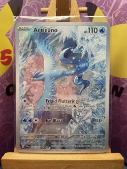 Pokemon TCG Journey Together Articuno Card 161/159 Illustration Rare - Image 1