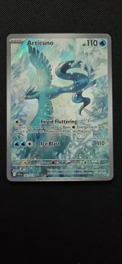 Pokemon TCG Articuno 161/159 Illustration Rare Journey Together NM - Image 1