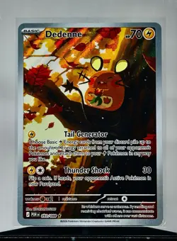 Dedenne 093/088 IR Perfect Order (POR)(ME3) Illustration Rare Pokemon Card NM - Image 1