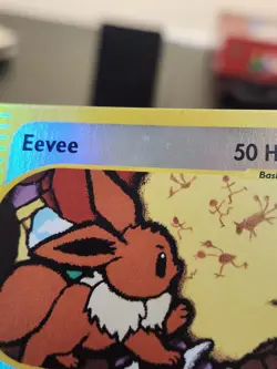 Eevee Reverse Holo 54/144 Skyridge Pokemon TCG Htf Vtg Collect Tcg Card Reverse - Image 5
