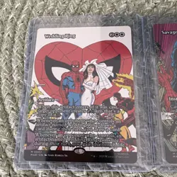 MTG Marvel | English 3-Card Lot | Wedding Ring + Savage Beating - Image 2