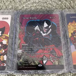 MTG Marvel | English 3-Card Lot | Wedding Ring + Savage Beating - Image 3