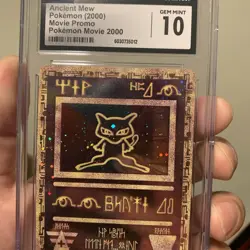CGC 10 Ancient Mew 2000 Movie Promo Pokemon Card SWIRL! - Image 5