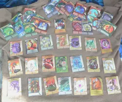 Bakugan Battle Brawlers Cards Lot of 67 - Assorted (22 Magnetic) - Image 1