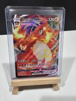 🔥🔥 Pokemon TCG: Charizard VMAX Darkness Ablaze Holo Ultra Rare Card 020/189 - Image 1