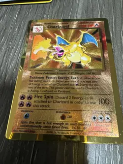 Pokemon Celebrations Charizard Gold Metal Card #4/102 Promo 25th Anniversary - Image 4