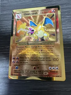 Pokemon Celebrations Charizard Gold Metal Card #4/102 Promo 25th Anniversary - Image 5