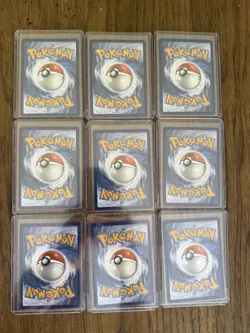 Pokemon TCG Series 2 First Partner Illustration Complete Set 9 cards - Image 3