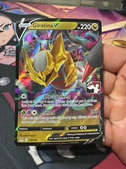 Giratina V Ultra Rare Prize Pack Series Cards 130/196 NM Pokemon - Image 4