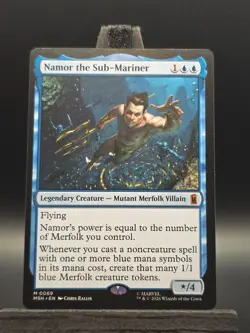 Namor the Sub-Mariner Marvel Super Heroes Regular NM MTG - Image 1