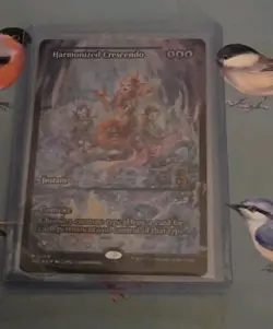 Harmonized Crescendo (0384) - Foil - Showcase, NM, English Lorwyn Eclipsed MTG - Image 1