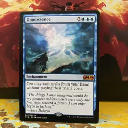MTG Omniscience Core Set 2019 Regular X1 NM - Image 1