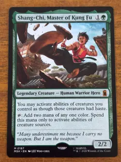 Shang-Chi, Master of Kung-Fu - Marvel - MTG - 0187 - Image 1