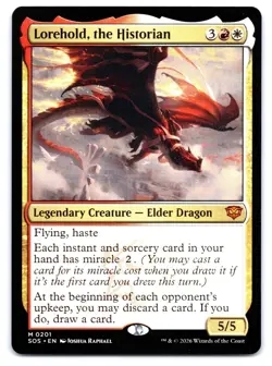 Lorehold, the Historian 201 Mythic Secrets of Strixhaven Magic: The Gathering NM - Image 1