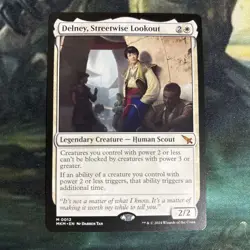 Delney, Streetwise Lookout - Murders at Karlov Manor - Magic the Gathering MTG - Image 1