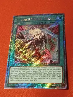 Yugioh! Sky Striker Mobilize - Linkage RA03-EN274 - Platinum Secret Rare NM - Image 1