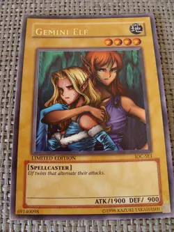 Yu-Gi-Oh! - GEMINI ELF - IOC-SE1 - Ultra Rara Limited Edition (E) elfi gemelli - Image 1