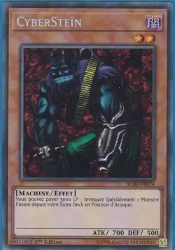 Yu-Gi-Oh! Cyberstein BLHR-FR074 1ere E Secret Rare COMME NEUF Format Goat Edison - Image 1