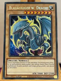Blauaugiger weißer Drache MP22-DE266 Secret Rare Deutsch NM YUGIOH - Image 1