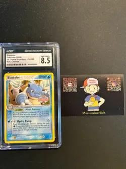 CGC 8.5 Blastoise National Championship Promo 14/100 Pokemon Karte - Image 1