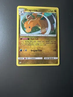 2019 Dragonite 119/181 Team Up Cosmos Holo Rare Pokemon Card Near Mint NM NP!! - Image 5