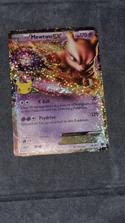 Mewtwo EX - 54/99 - Ultra Rare - Celebrations - Pokemon Card - Image 2