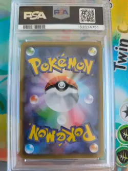 Pokemon Karte Card mew Family Pokemon Card Game Sun Moon japanese PSA 7 - Image 5