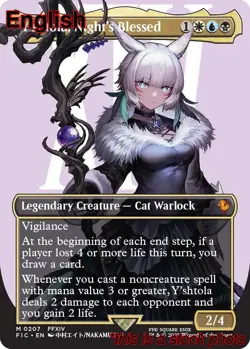 EN - Y'shtola, Night's Blessed (Borderless) - 207 - FIC - NM - Image 1
