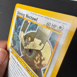 Pokemon TCG Neo Destiny Rare Holo Shining Noctowl 110/105 - Image 5