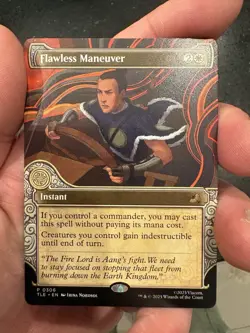 Flawless Maneuver *Showcase* - TLE - NM - Magic The Gathering - MTG - Image 1