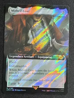 MtG Mithril Coat - Lord of the Rings (LTR) Surge Foil NM - Image 1