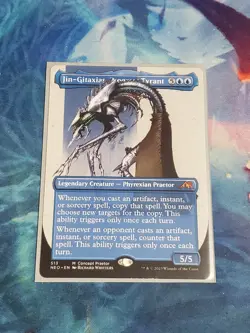Jin-Gitaxias, Progress Tyrant (Concept Praetor) - Phyrexia: All Will Be One - NM - Image 1