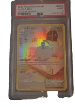 PSA 9: 2023 POKEMON SWORD AND SHIELD CROWN ZENITH GG19 FULL ART/ALTARIA - Image 3