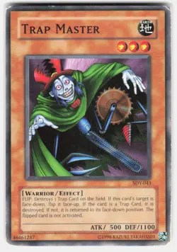 Trap Master SDY-043 Yu-Gi-Oh Unlimited Lightly Played - Image 2