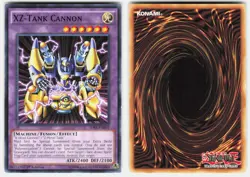 XZ-Tank Cannon SDKS-EN044 Yu-Gi-Oh 1st Edition Lightly Played - Image 1