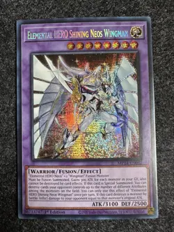 Elemental HERO Shining Neos Wingman - YuGiOh MP24-EN062 Pris Secret Rare NM - Image 1
