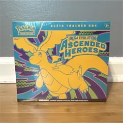 Pokemon TCG Elite Trainer Box Mega Evolution: Ascended Heroes English - Image 1