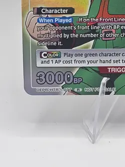 GON FREECSS(GOLD) UEPR/HTR-1-077 Promo HunterxHunter Union Arena TCG NM - Image 3