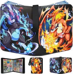 900 Pokemon Trading Card Binder Album Book Game Cards Collectors Holder Case UK - Image 1