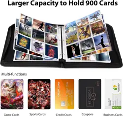 900 Pokemon Trading Card Binder Album Book Game Cards Collectors Holder Case UK - Image 4