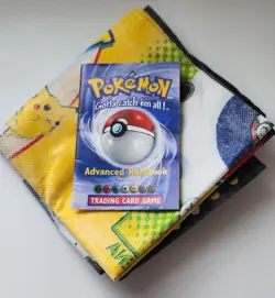 Pokemon 1999 Trading Card Game Play Mat + Version 3 Rule Book Pikachu Base WOTC - Image 1