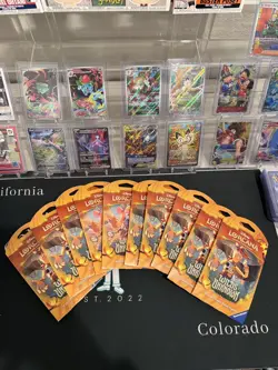 LOT OF 10 Disney Lorcana Wilds Unknown Sleeved Booster Pack SEALED NEW - Image 1